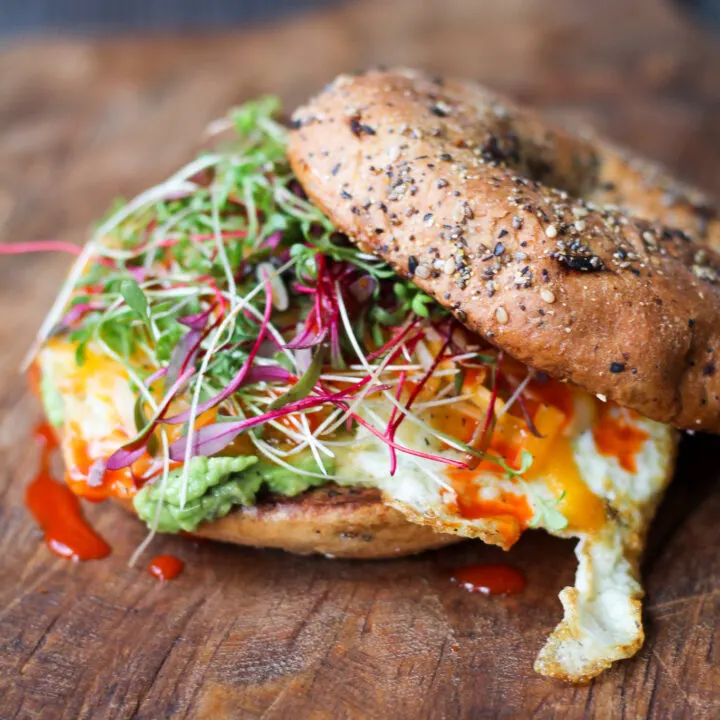 Hearty Brunch Bagel Sandwich