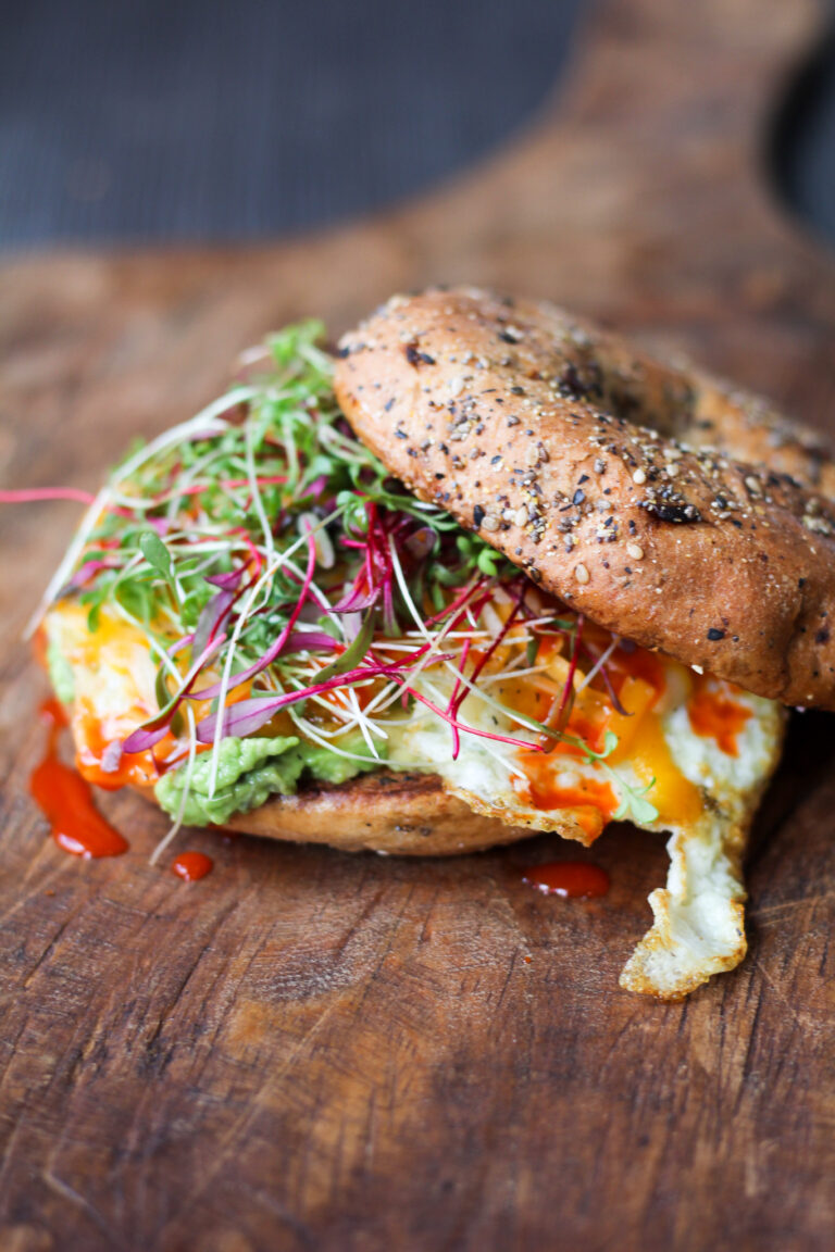 Hearty Brunch Bagel Sandwich