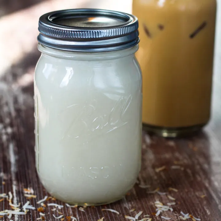 Homemade Coconut Syrup