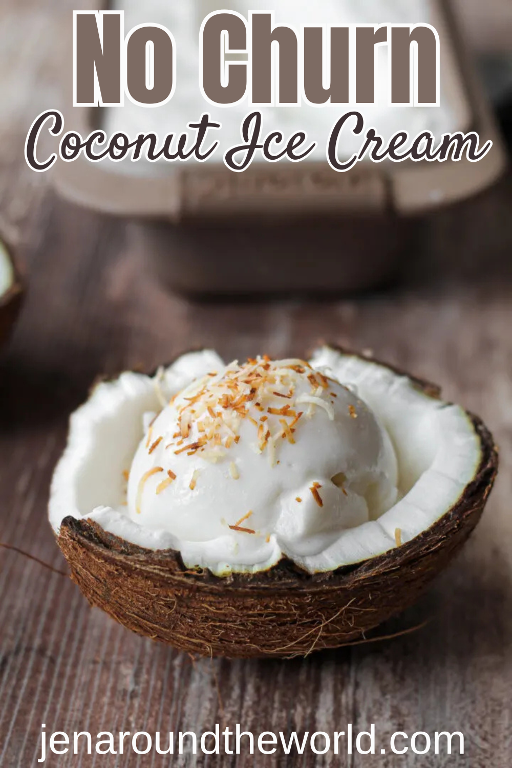 coconut ice cream
