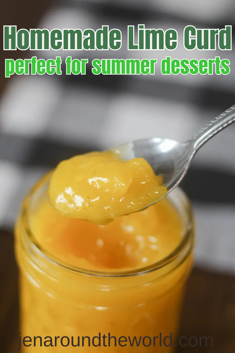 easy homemade lime curd