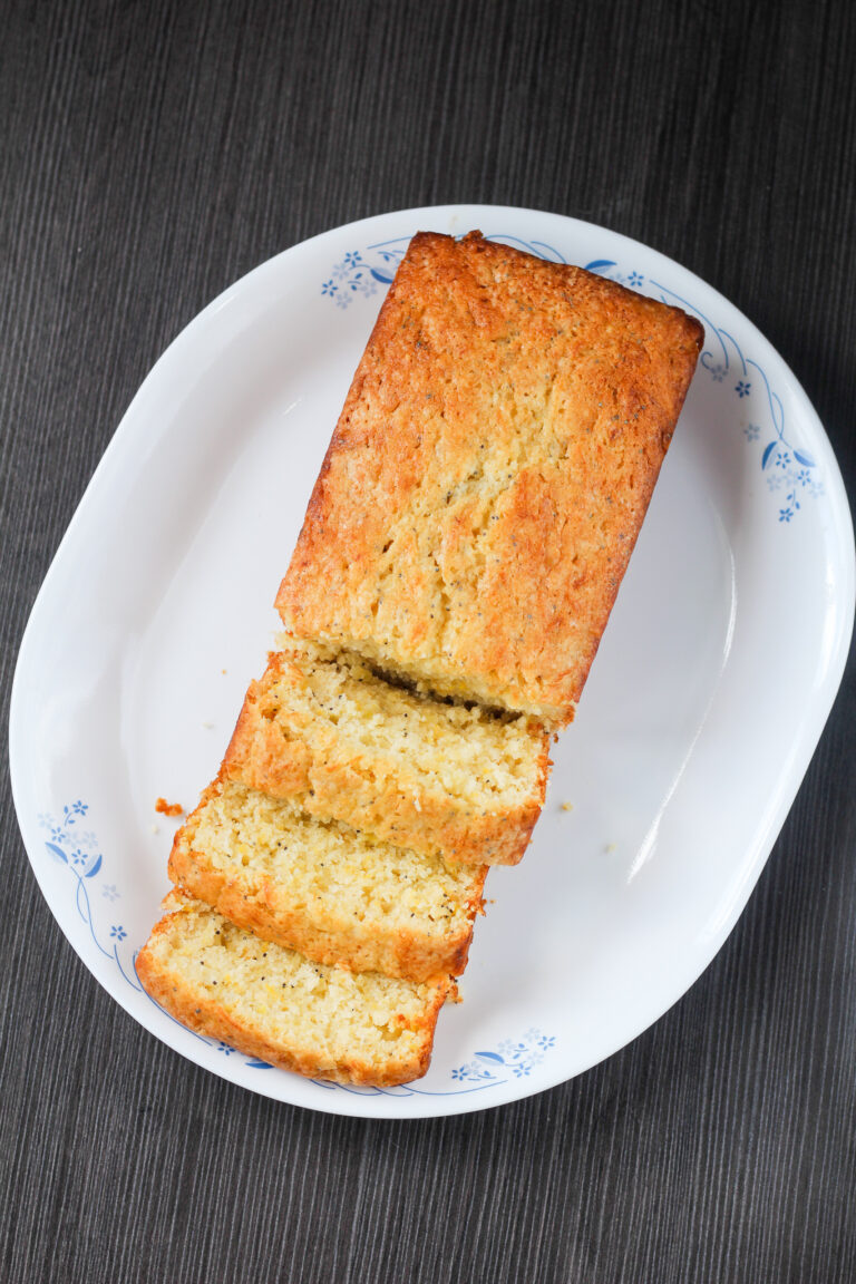 Lemon Poppy Seed Summer Squash Bread