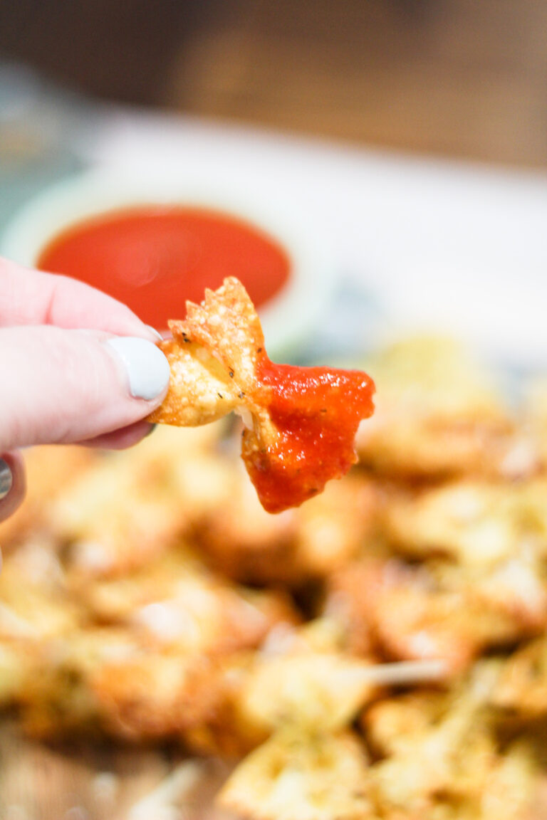 Air Fryer Pasta Chips