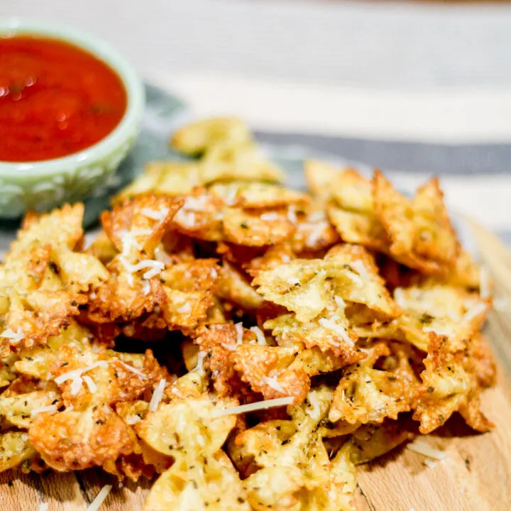 Air Fryer Pasta Chips