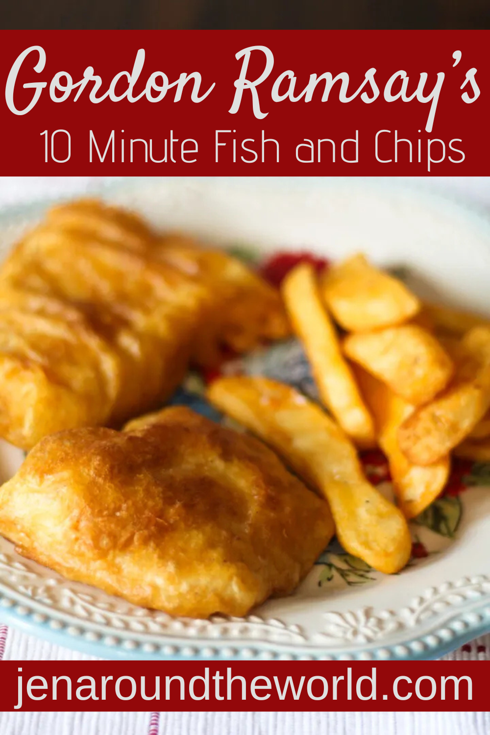 Gordon Ramsay fish and chips