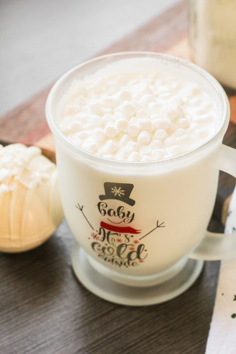 Homemade White Hot Chocolate Mix
