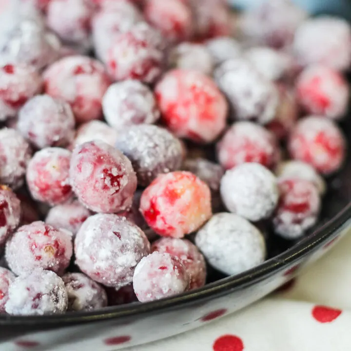 The Best Sugared Cranberries