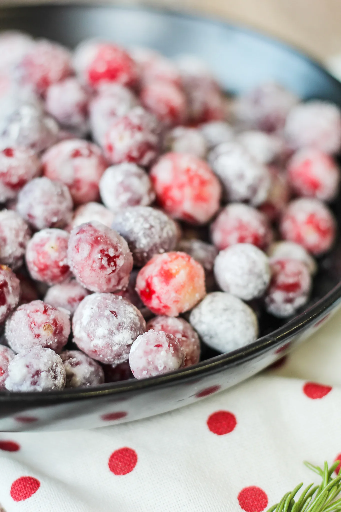 The Best Sugared Cranberries