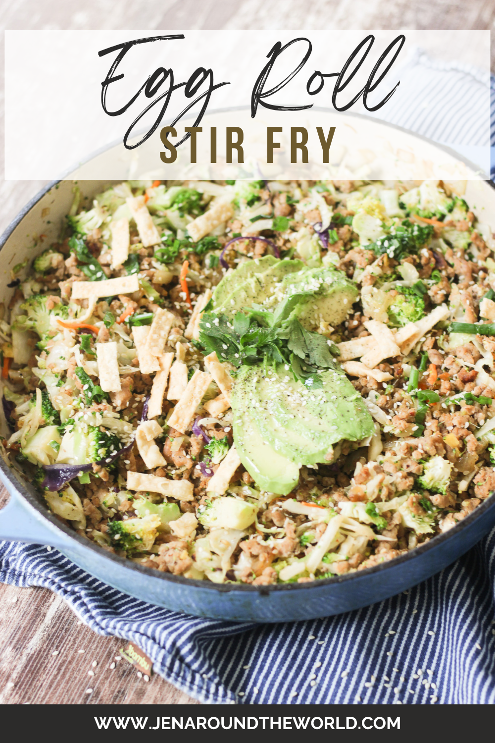 Egg Roll Stir Fry