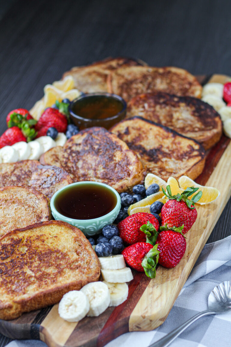 How to Create a French Toast Breakfast Board
