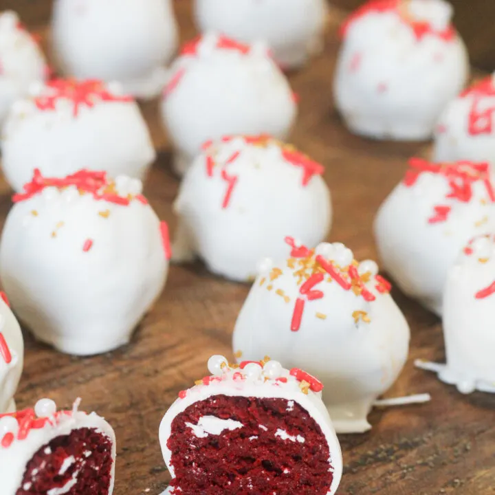 Red Velvet Cake Balls