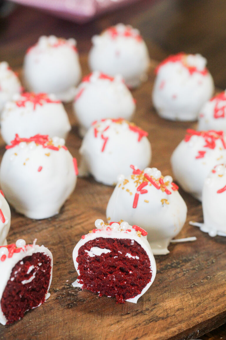 Red Velvet Cake Balls