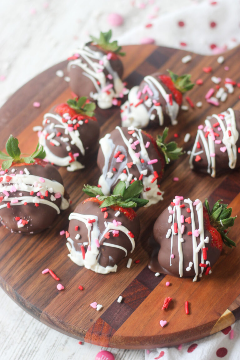 Chocolate Covered Strawberries for Valentine's Day