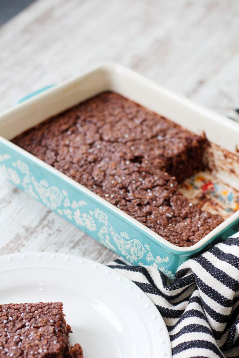 Chocolate Baked Oatmeal