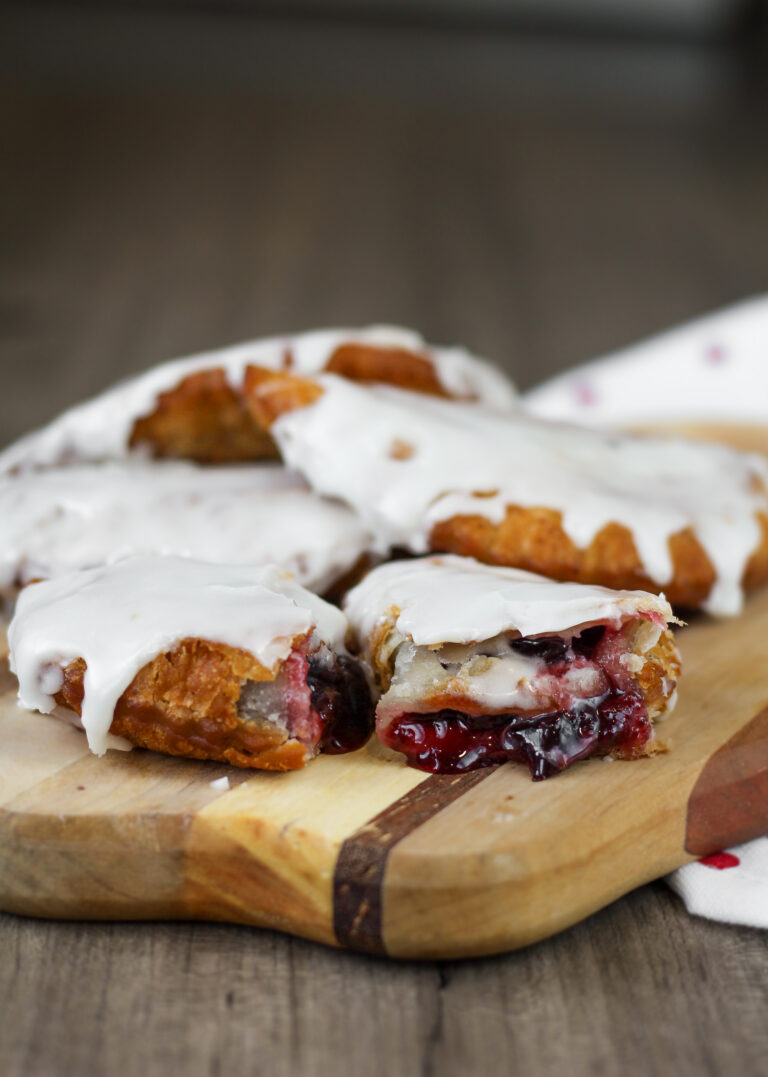 Glazed Fried Cherry Hand Pies