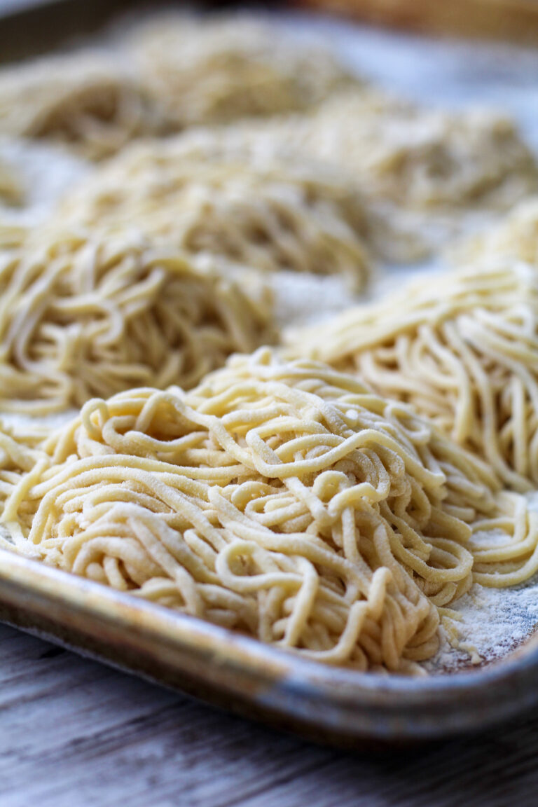 Sourdough Pasta from Scratch