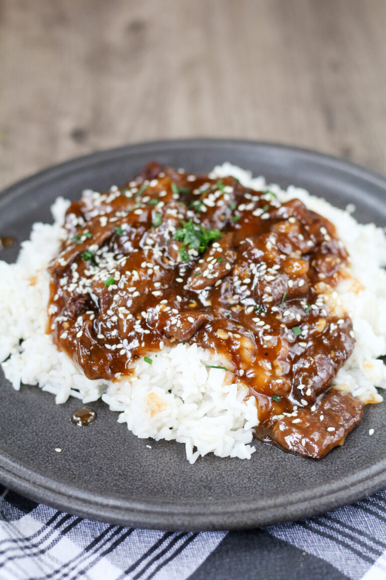 Sticky Mongolian Beef