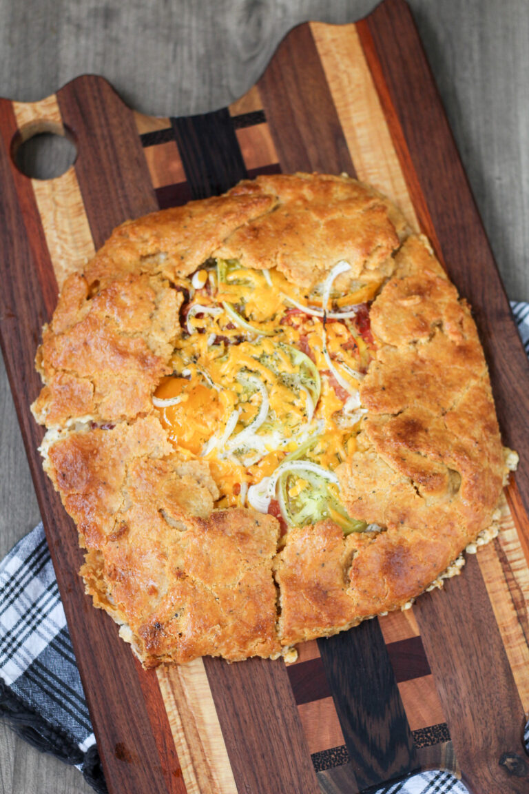 Cheddar Tomato Tart