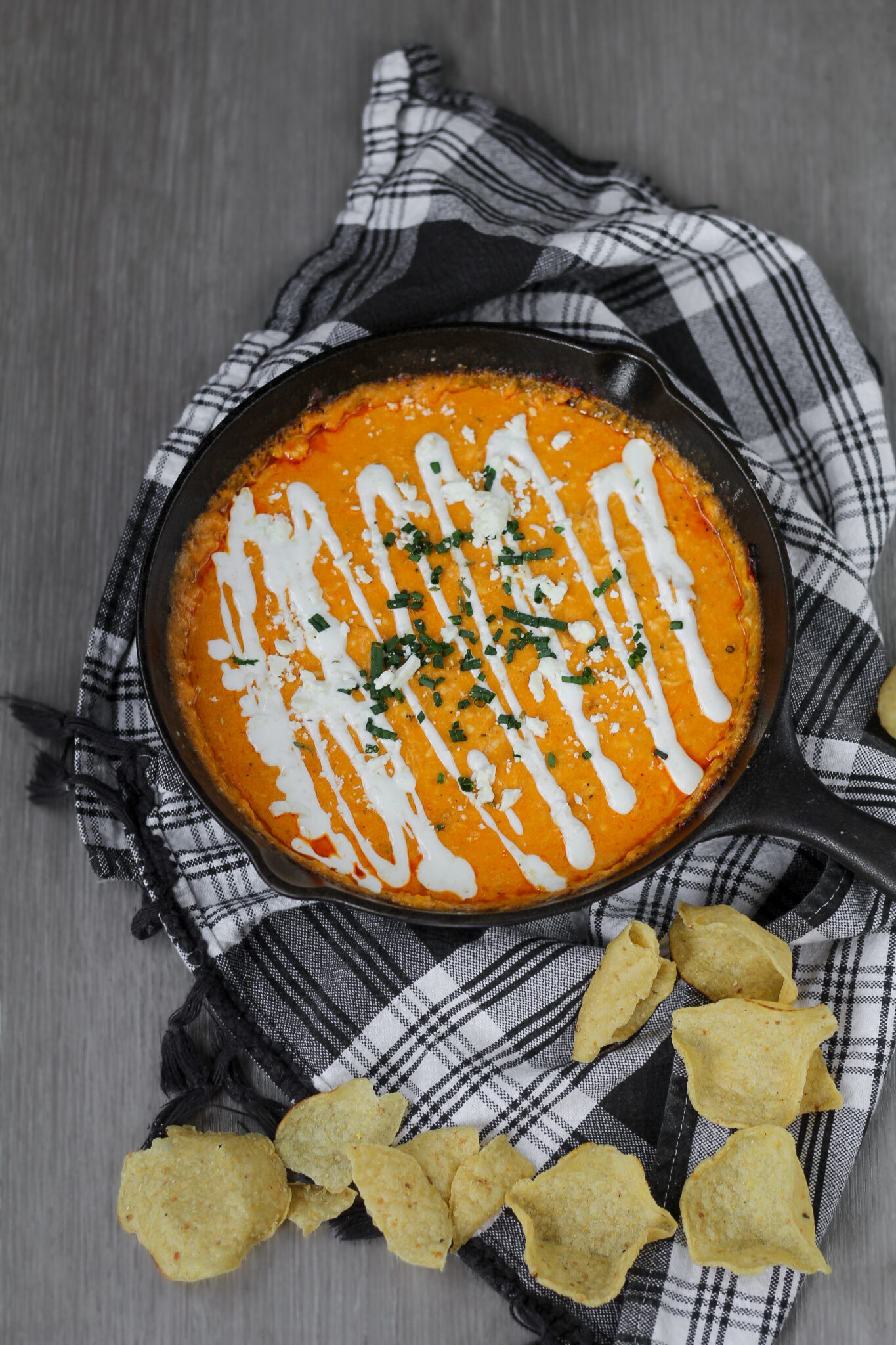 Cottage Cheese Buffalo Chicken Dip Jen Around the World