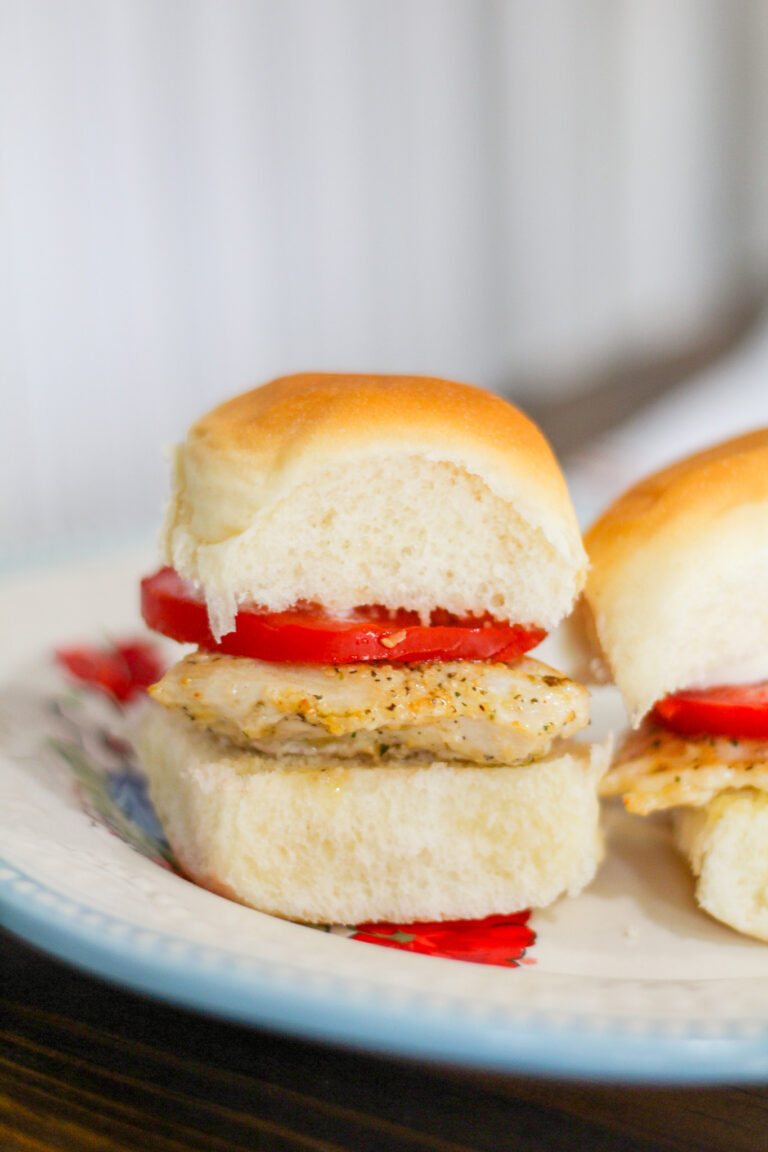 Easy Grilled Chicken Sliders