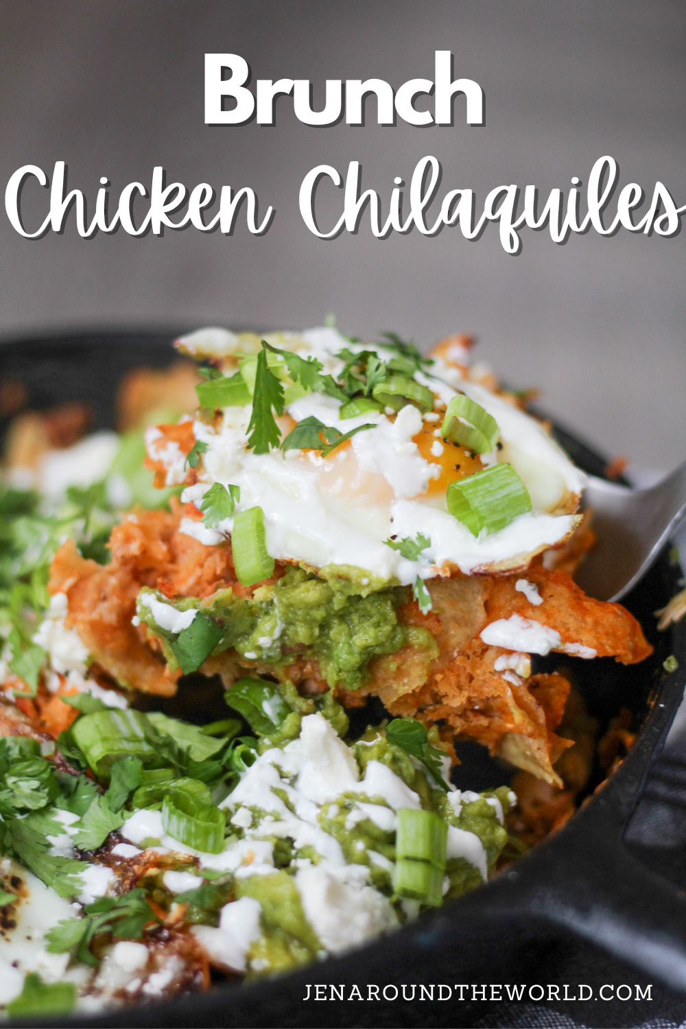 chilaquiles with fried eggs