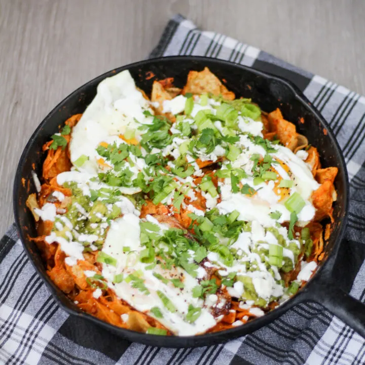 Chilaquiles With Fried Eggs