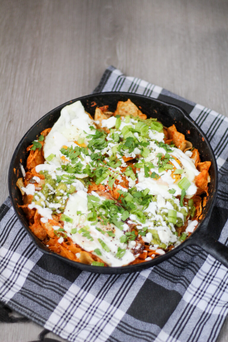 Chilaquiles With Fried Eggs
