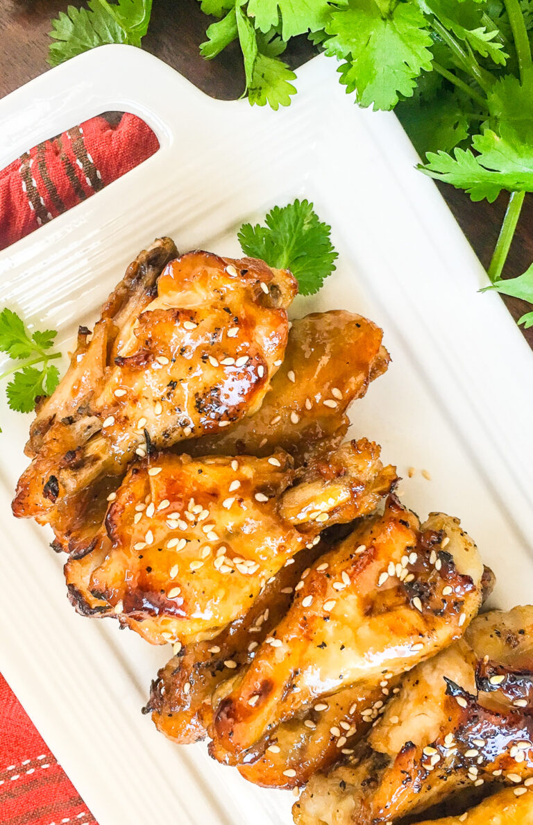 Instant Pot Sesame Garlic Wings