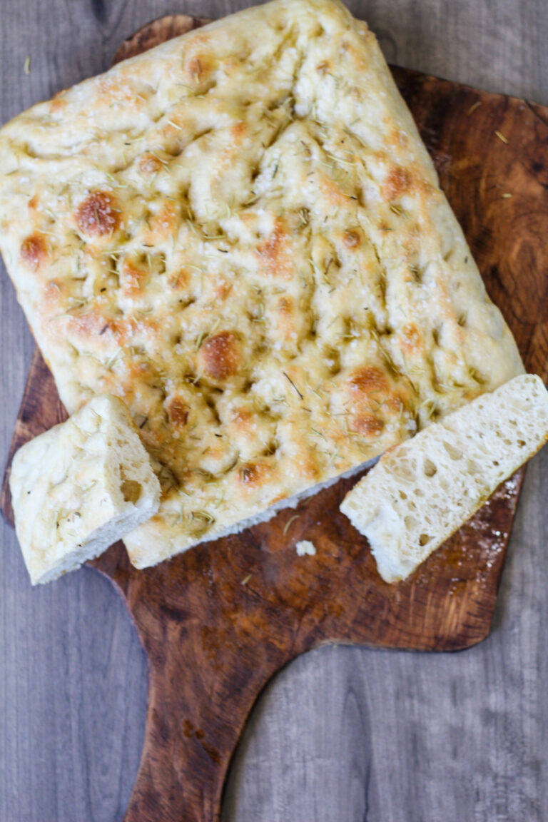 Easy Sourdough Focaccia Bread