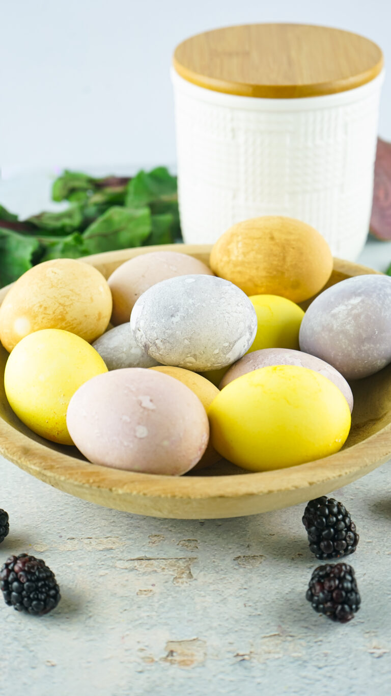 How to Dye Easter Eggs Naturally
