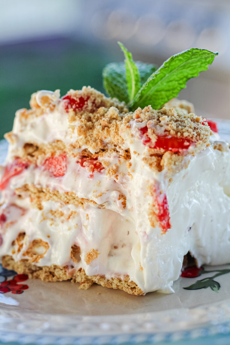 Strawberry Icebox Cake