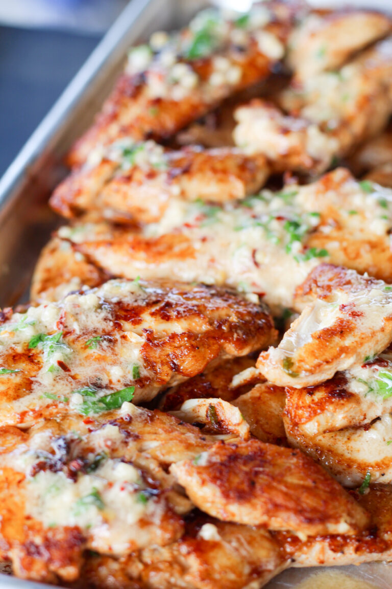 Blackstone Garlic Parmesan Chicken