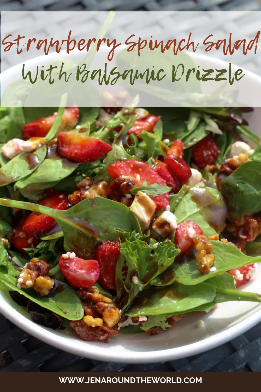 Strawberry Spinach Salad