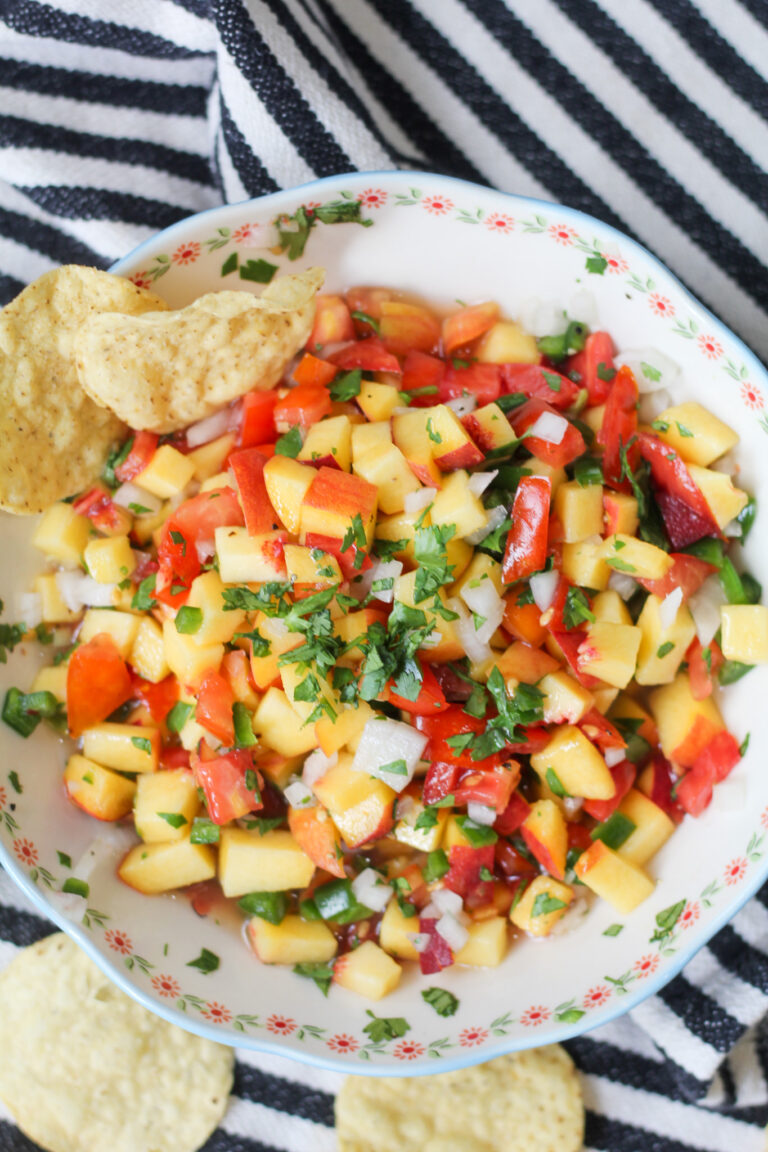 Fresh Peach Salsa