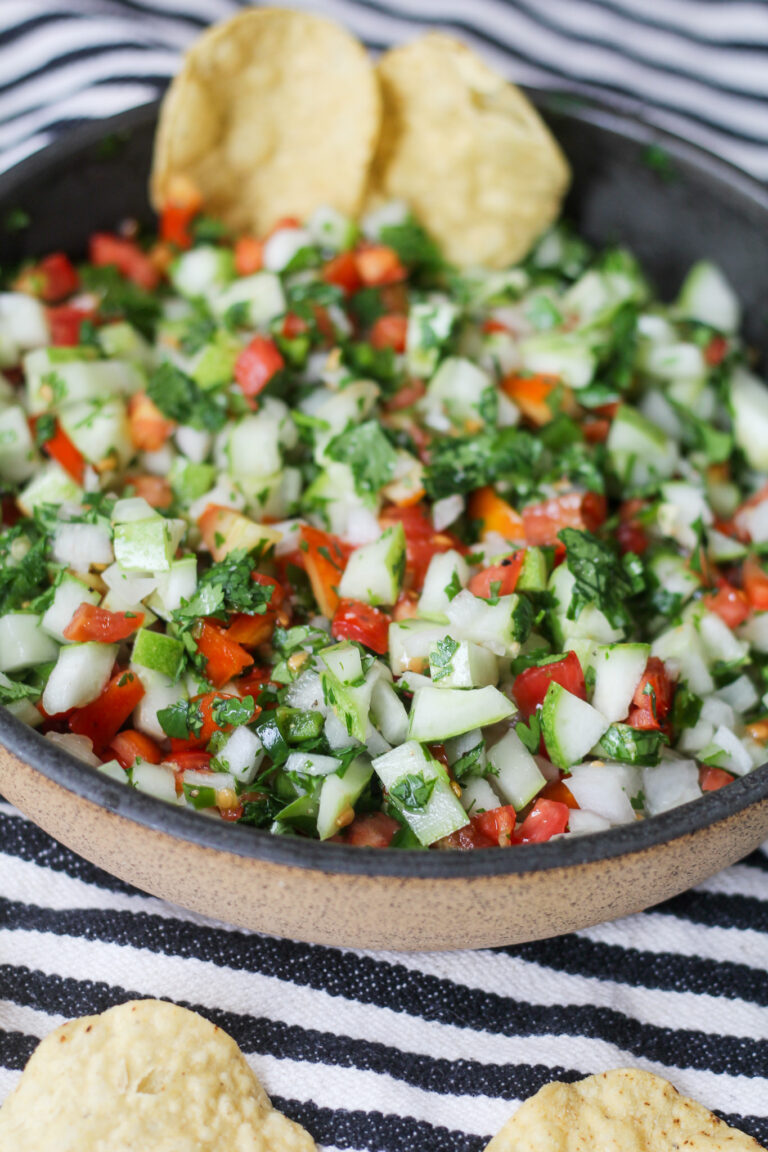 Chunky Cucumber Salsa