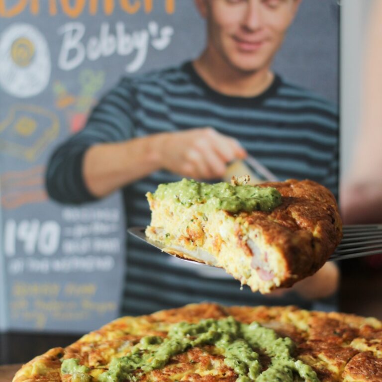 Bobby Flay Spanish Tortilla from His Cookbook Brunch at Bobby's