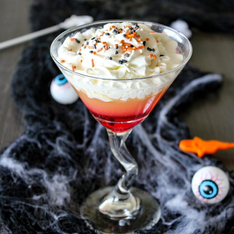 Halloween Candy Corn Cocktail