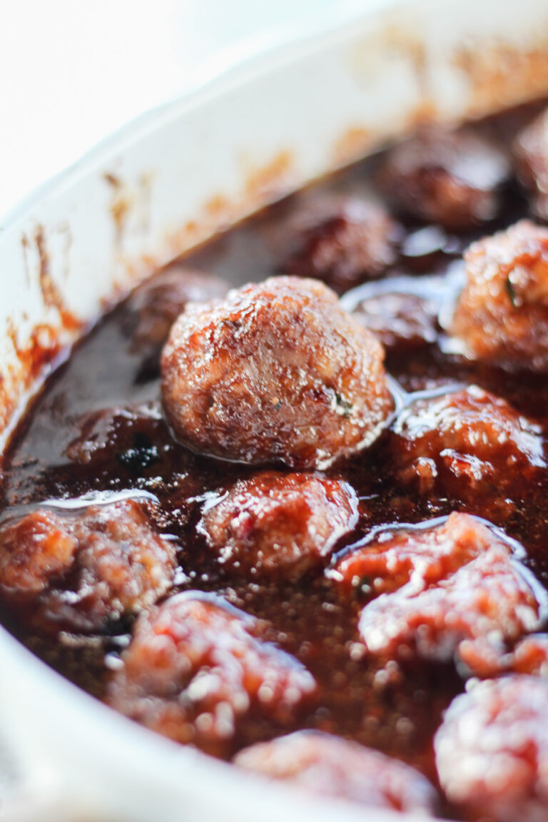BBQ Blackberry Meatballs