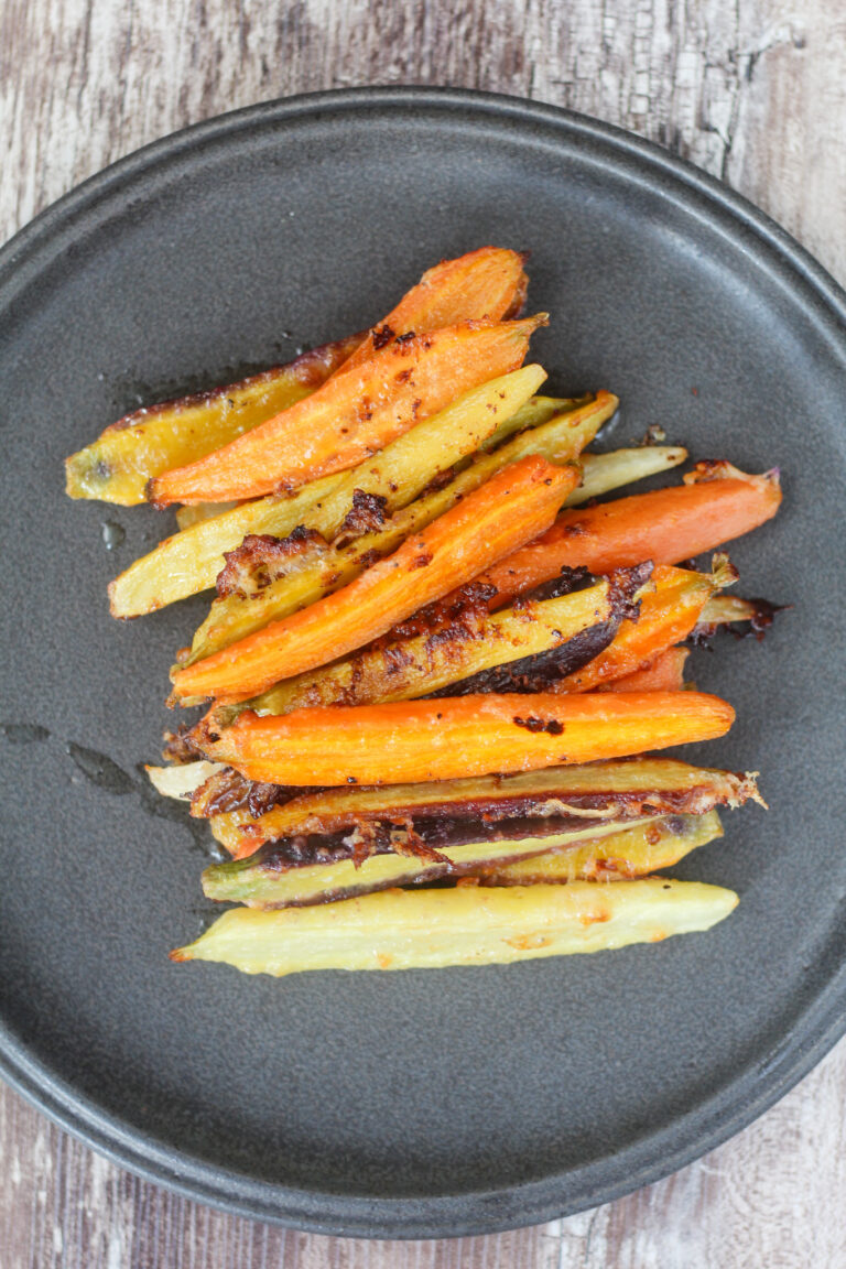 Parmesan Crusted Carrots