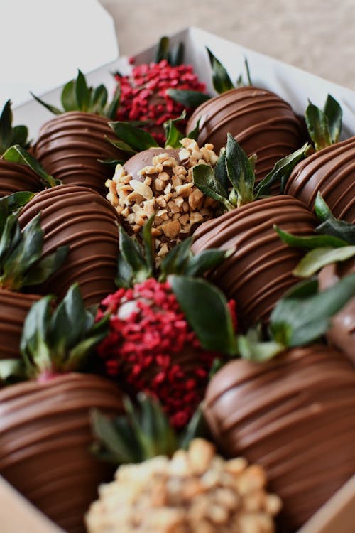 homemade chocolate covered strawberries for valentines day