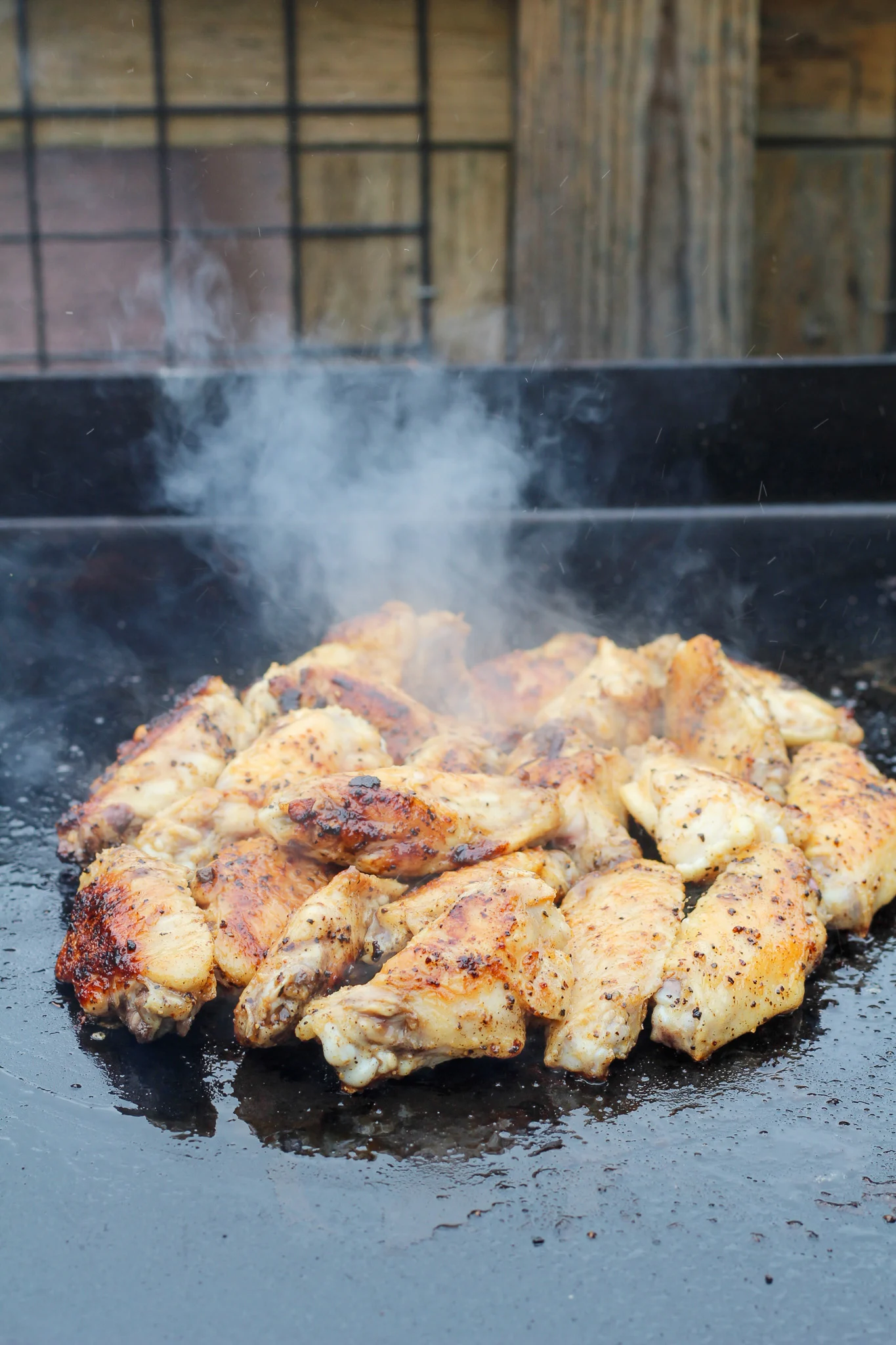 Blackstone Griddle Chicken Wings