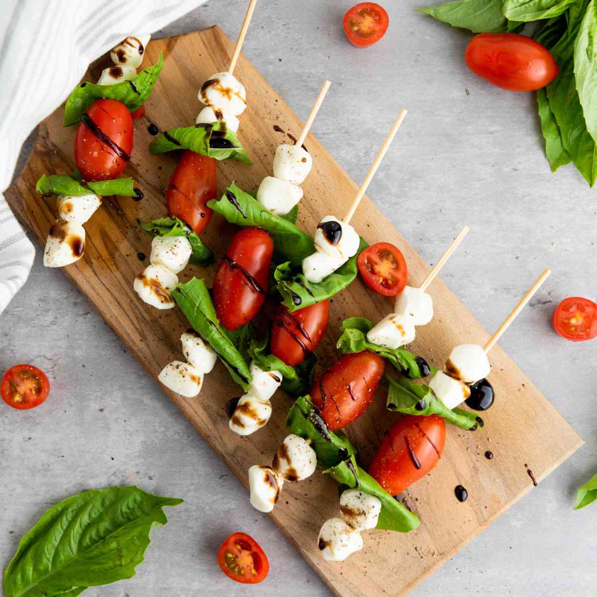 Image for Flavorful Caprese Salad Skewers