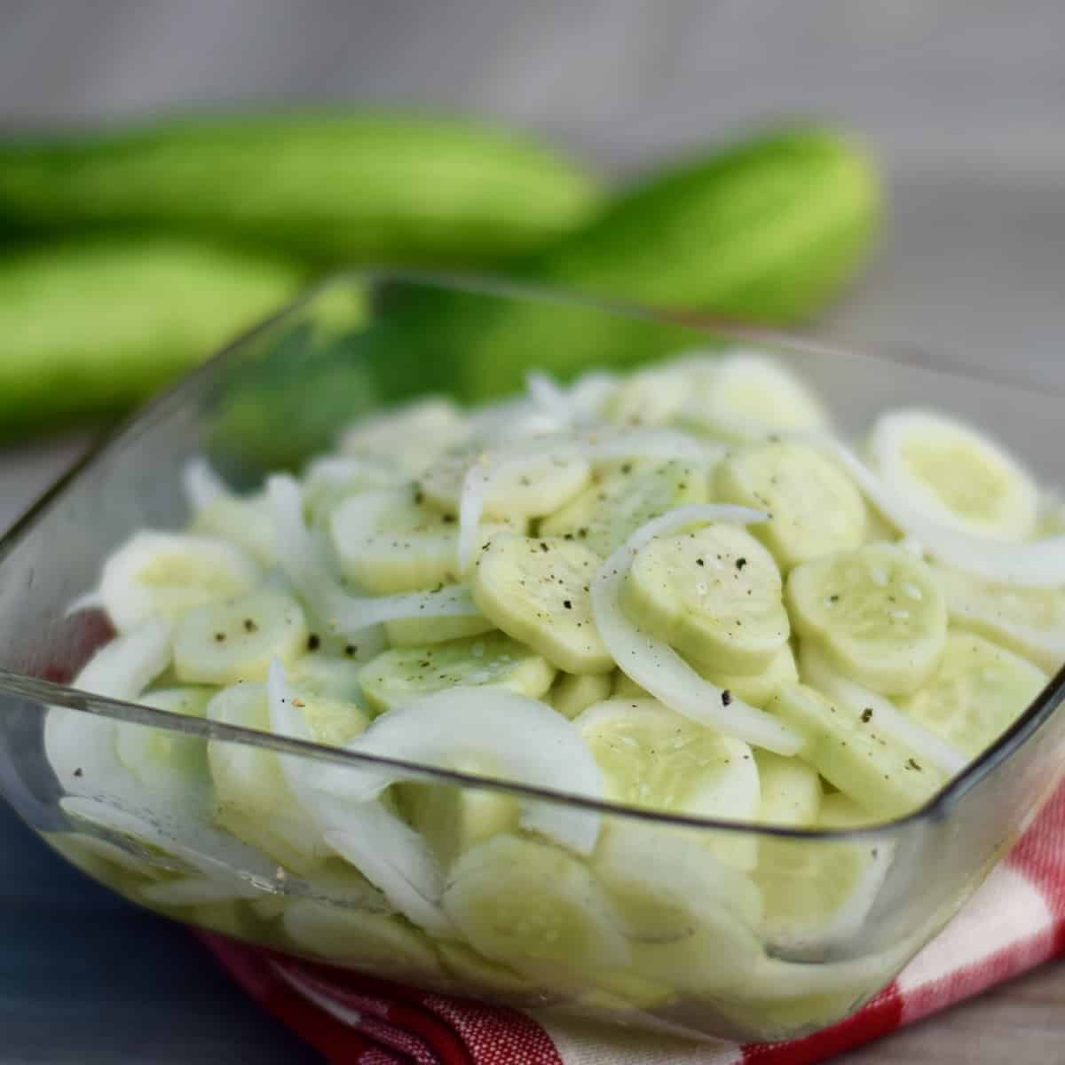 Image for Cucumber and Onions in Vinegar