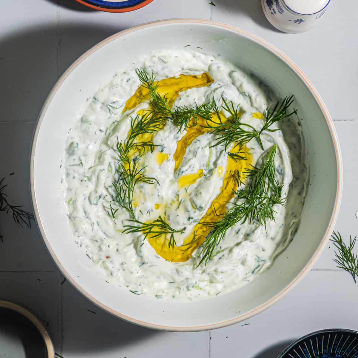 Image for Greek Tzatziki (Dill Yogurt Sauce)