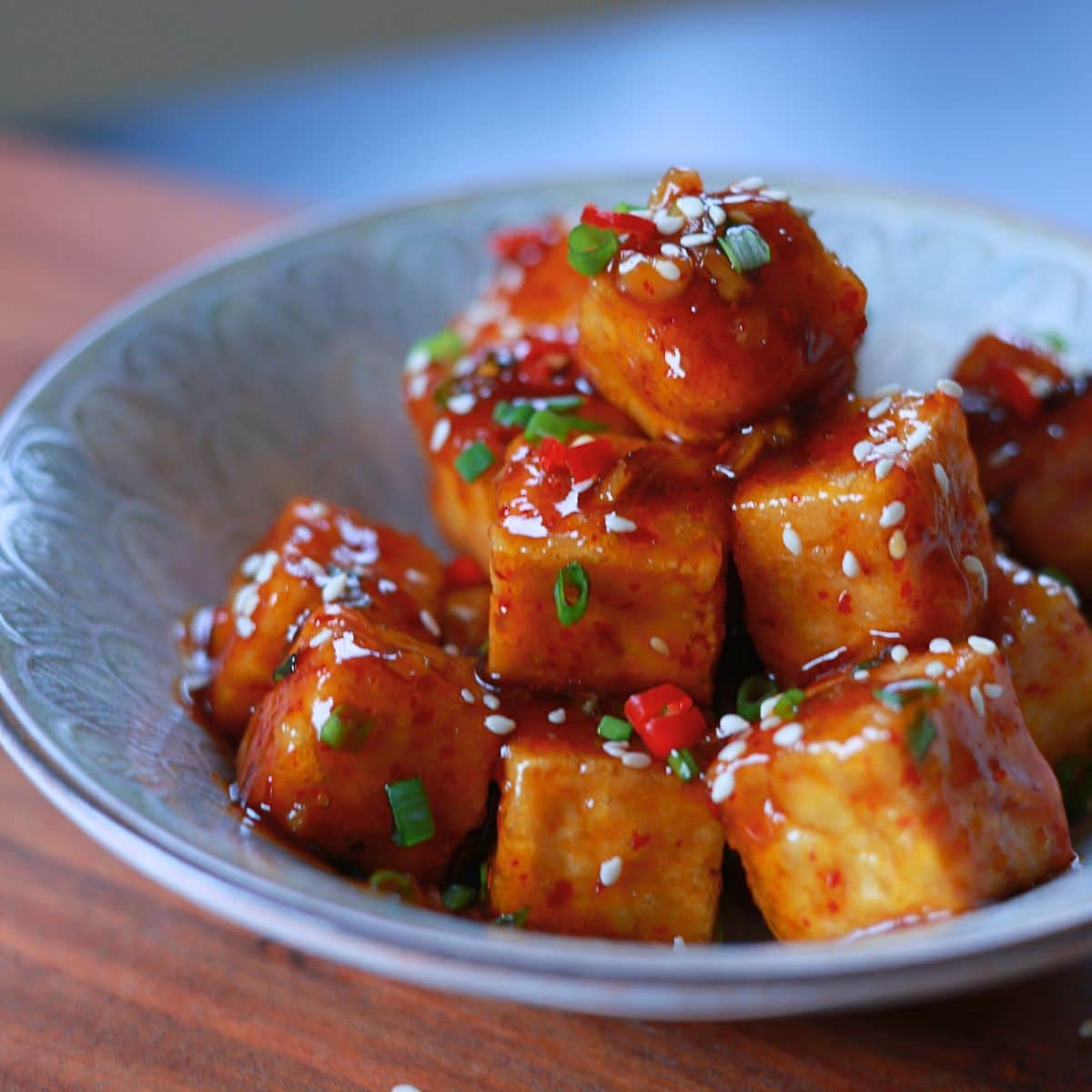 Image for Easy Honey Garlic Tofu (Sweet and Spicy)