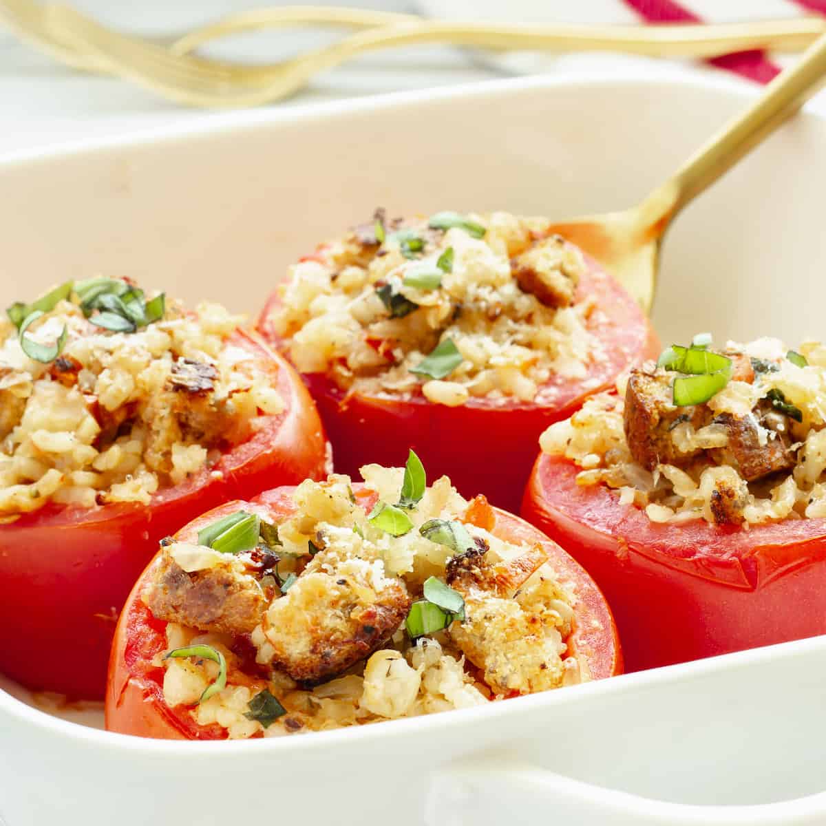 Image for Baked Stuffed Tomatoes