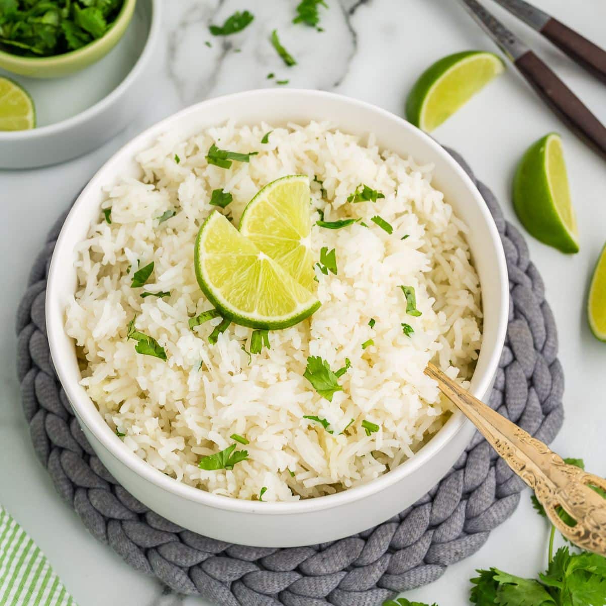 Image for Cilantro Lime Rice Recipe (Chipotle Copycat)