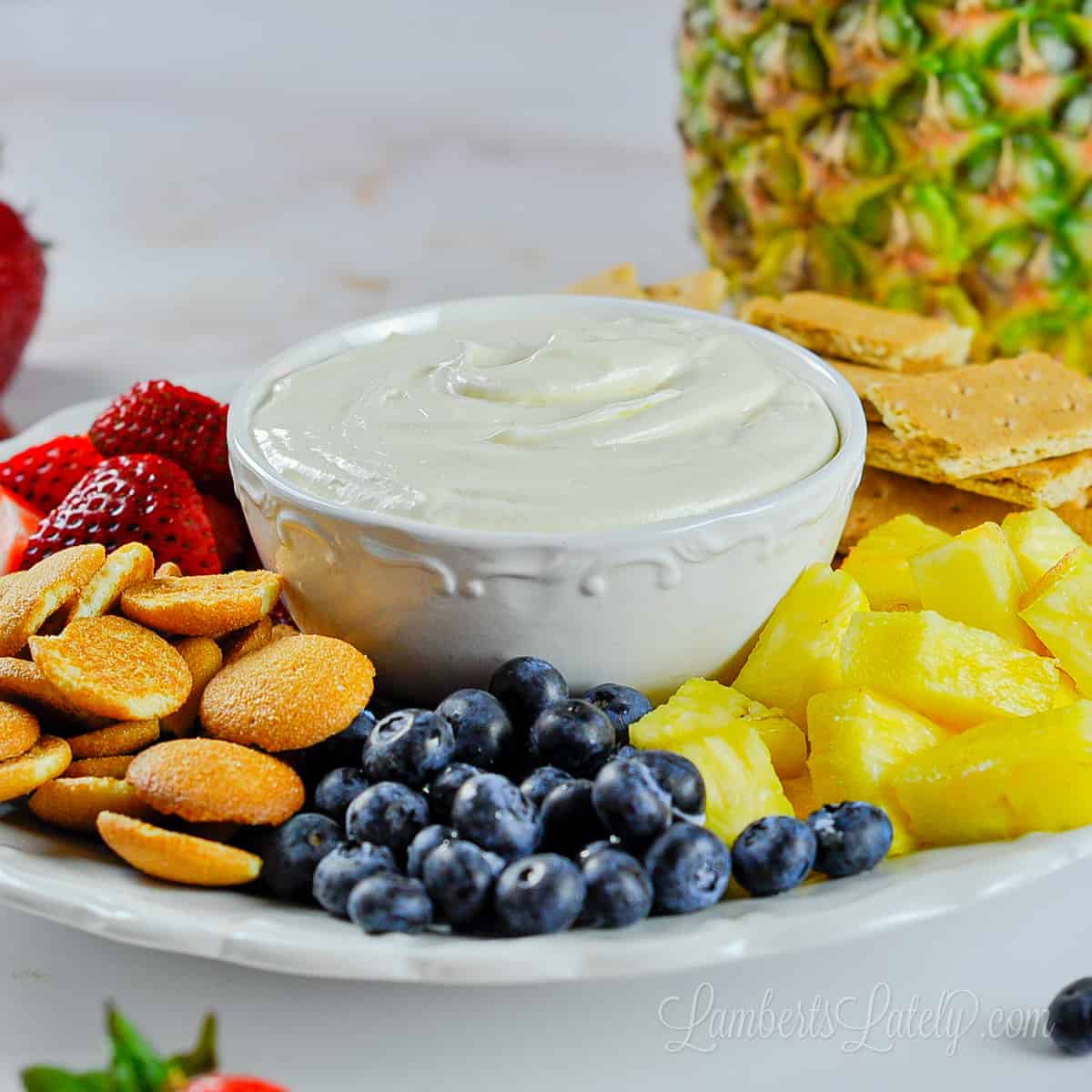 Image for 4-Ingredient Sweet Cream Cheese Fruit Dip