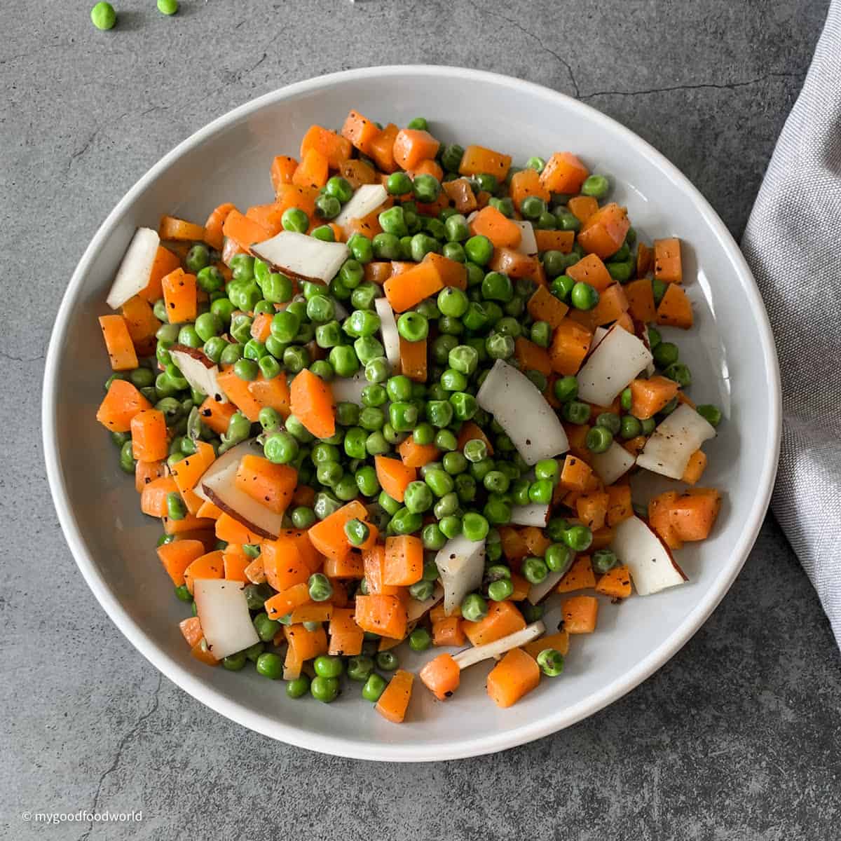 Image for Buttery Frozen Peas and Carrots Recipe in 15 minutes!