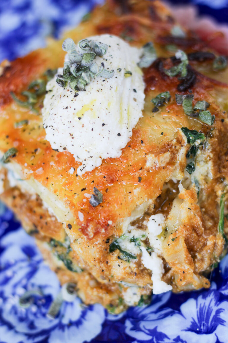 Savory Pumpkin Lasagna